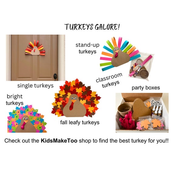 35 Fun and Easy Turkey Crafts for Kids - Play Party Plan