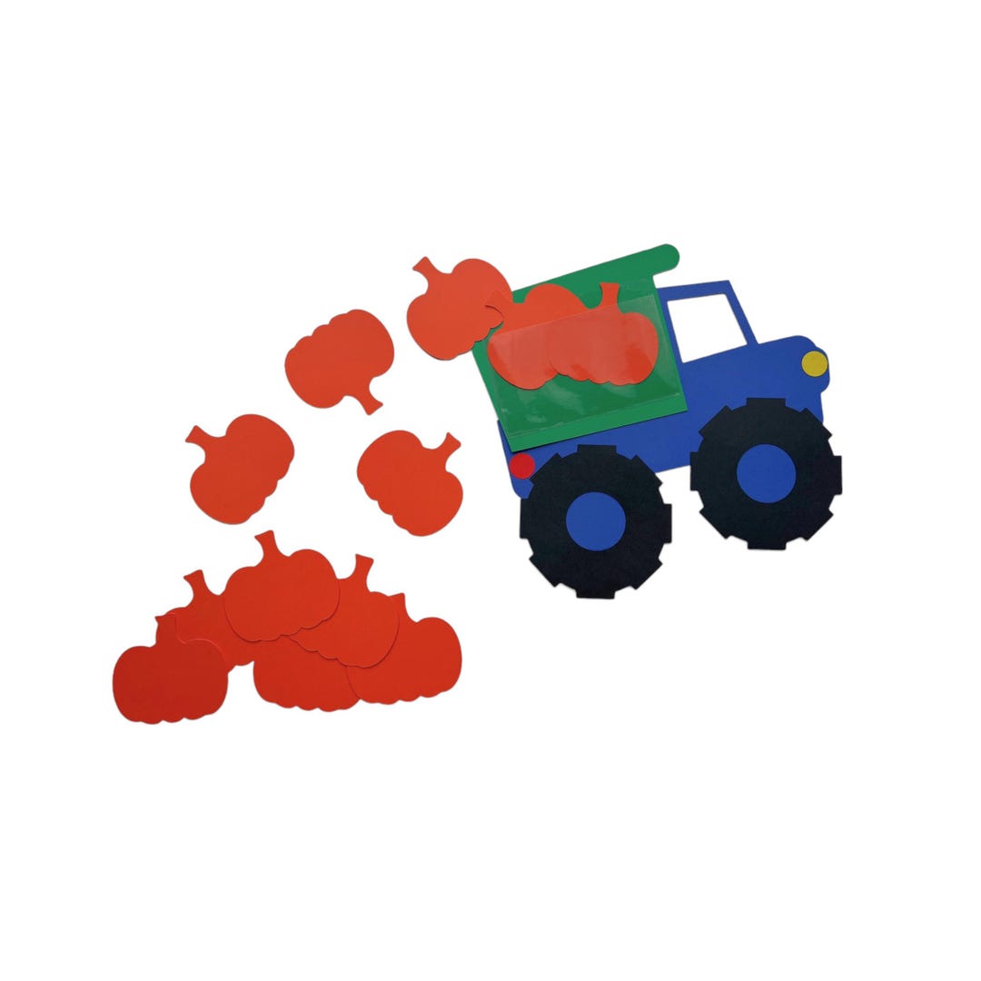 Bulk Fall Craft Kids Fall Truck With Pumpkins Classroom Craft Fall ...