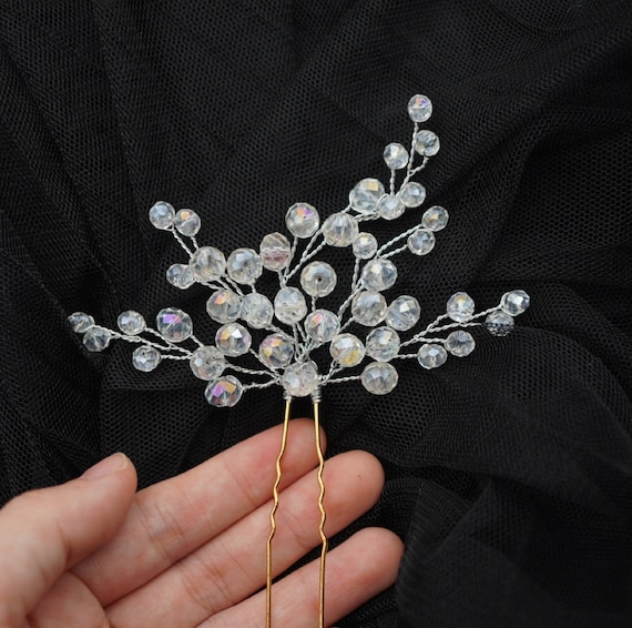 Bridal crystal hair piece Bridal hair comb Wedding Hair Accessories Wedding headpiece Bridal hair vine Bridal hair accessories