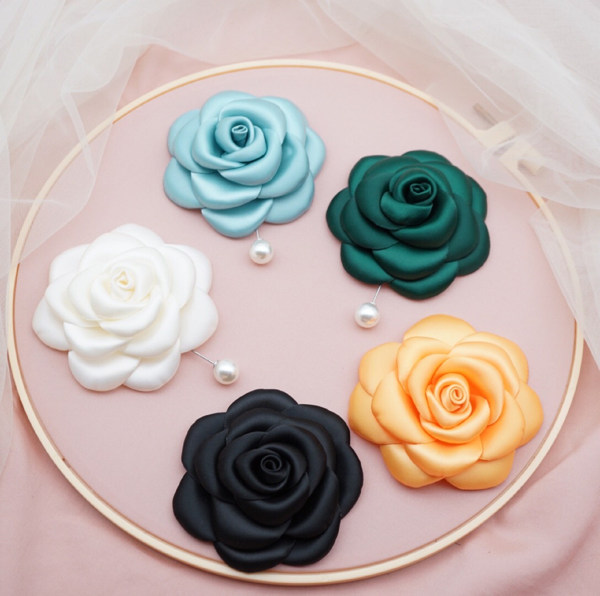 Ribbon Roses FREE Tutorial Graphic by nadia12 · Creative Fabrica