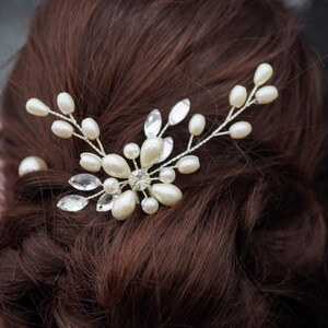 B5 Bridal crystal hair piece Bridal hair comb Wedding Hair Accessories Wedding headpiece Bridal hair vine Bridal hair accessories