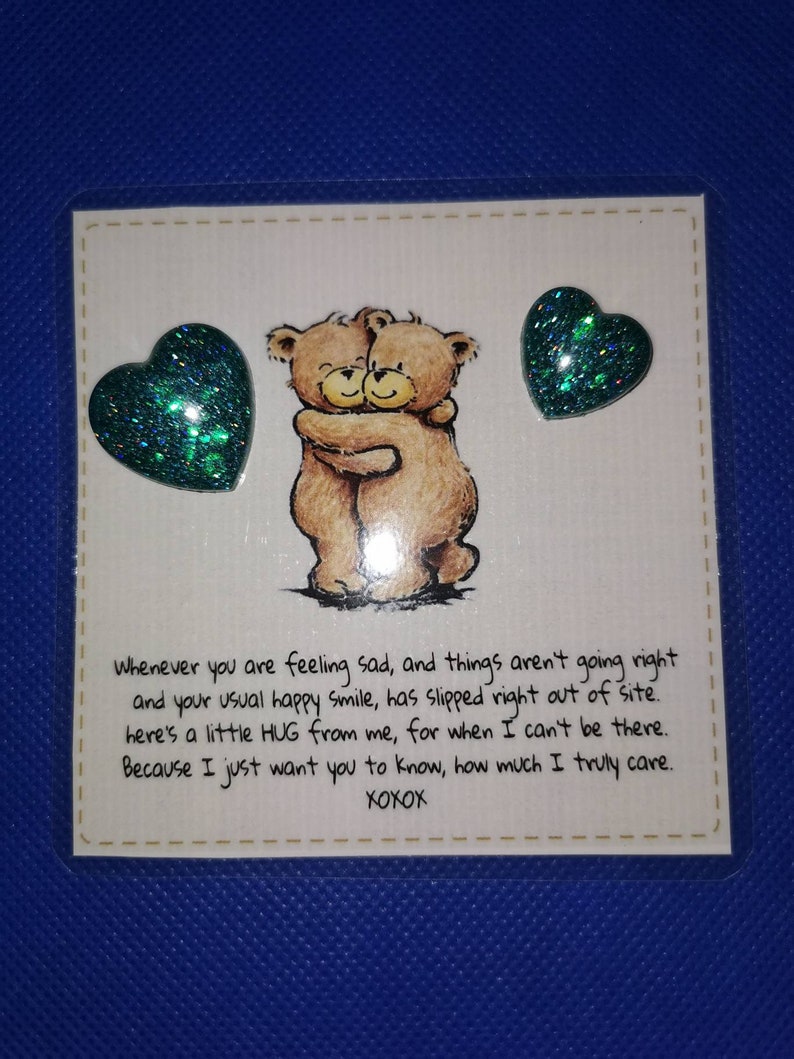 Printable POCKET HUG Cardsbears digital Download Etsy Australia