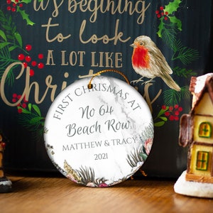 First Christmas PERSONALIZED ORNAMENT
