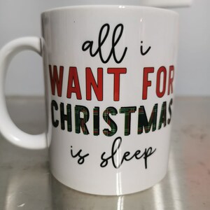 All I want for Christmas is sleep