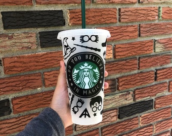 Featured image of post Harry Potter Svg Starbucks Cup : Dollar tree sometimes has options that would work too!
