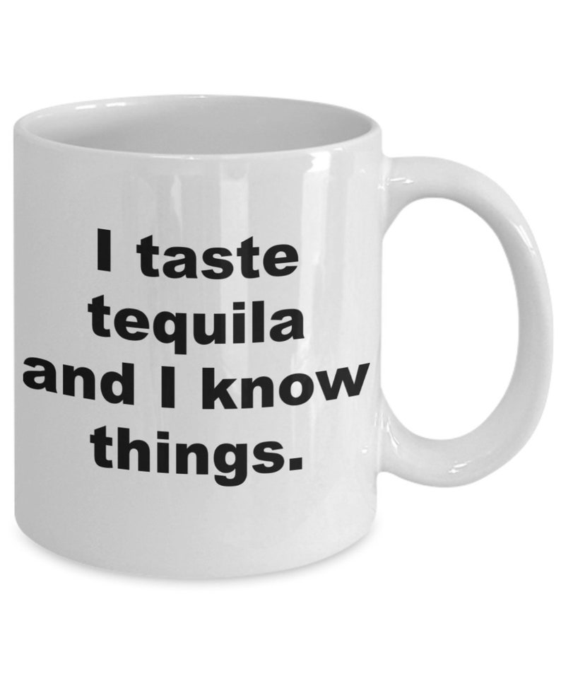 Ich schmecke Tequila und ich weiß Dinge lustige Tequila Etsy.de