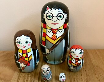 harry potter russian nesting dolls