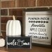Fall Welcome Sign Fall Sign for Wreath Fall Decor for Front Porch ...