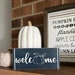 Fall Welcome Sign Fall Sign for Wreath Fall Decor for Front Porch ...