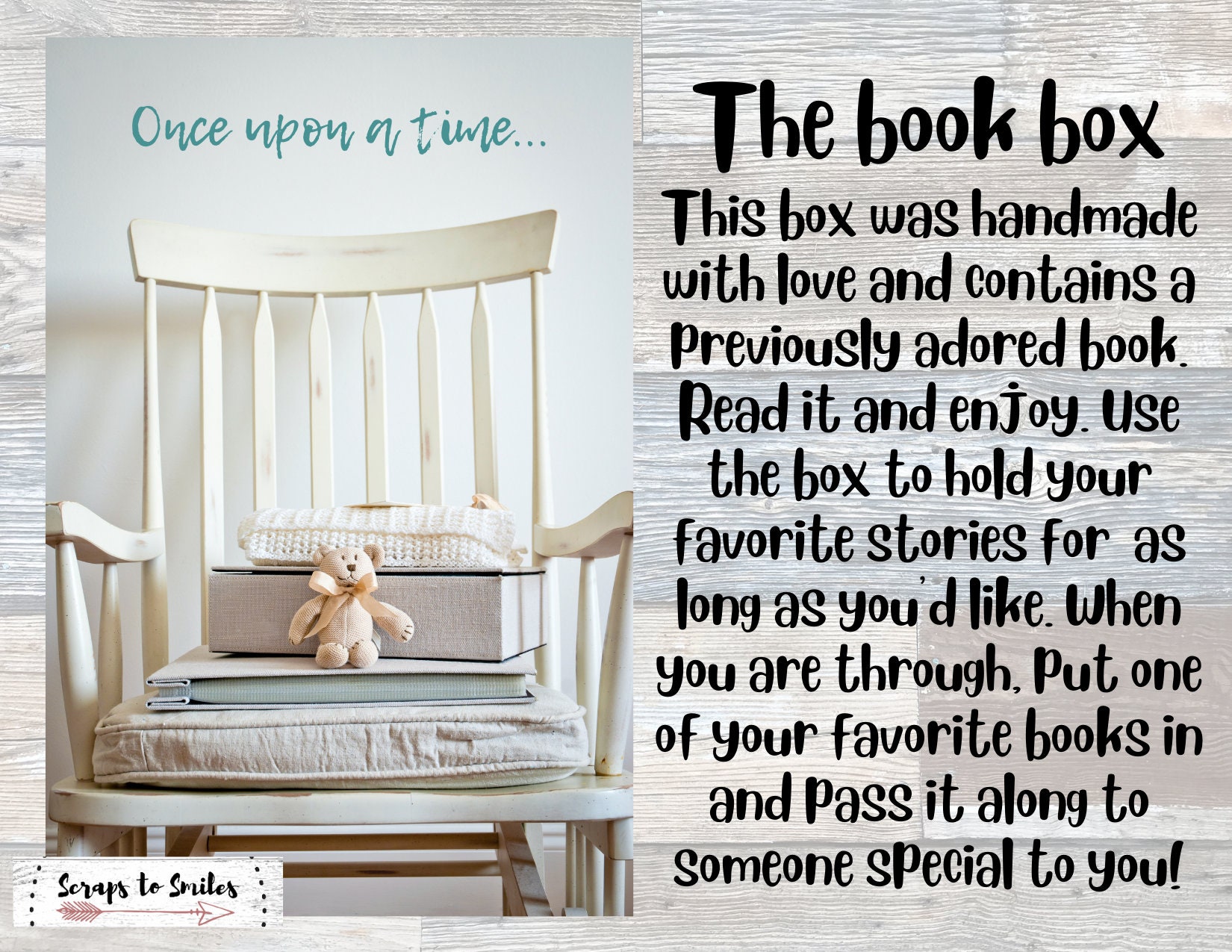 Children's Library Box Baby Book Box Book Storage Etsy