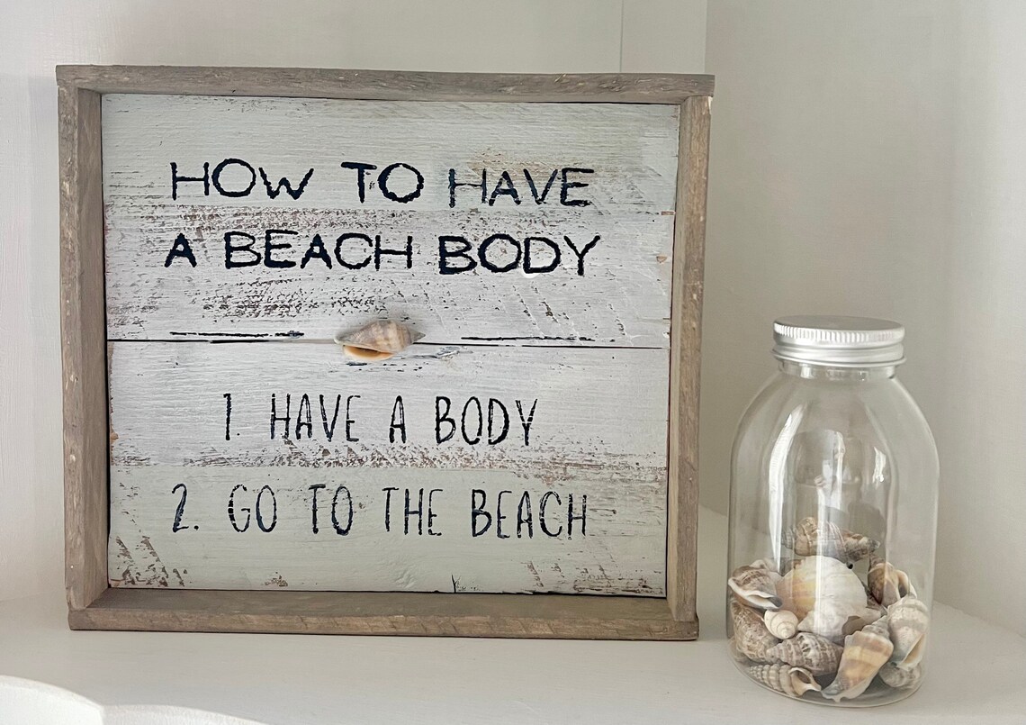 Funny Beach Sign Beach Decor Gift for Beach Lover a Beach - Etsy