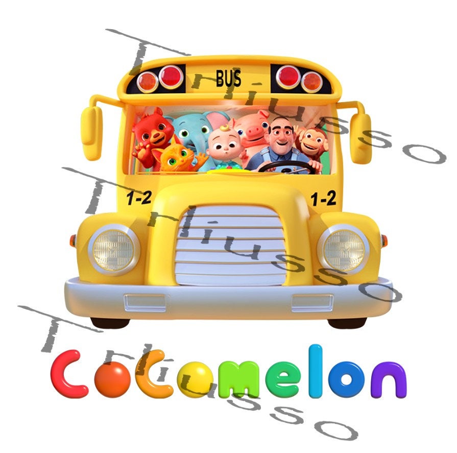 Cocomelon Bus Printable Customize And Print