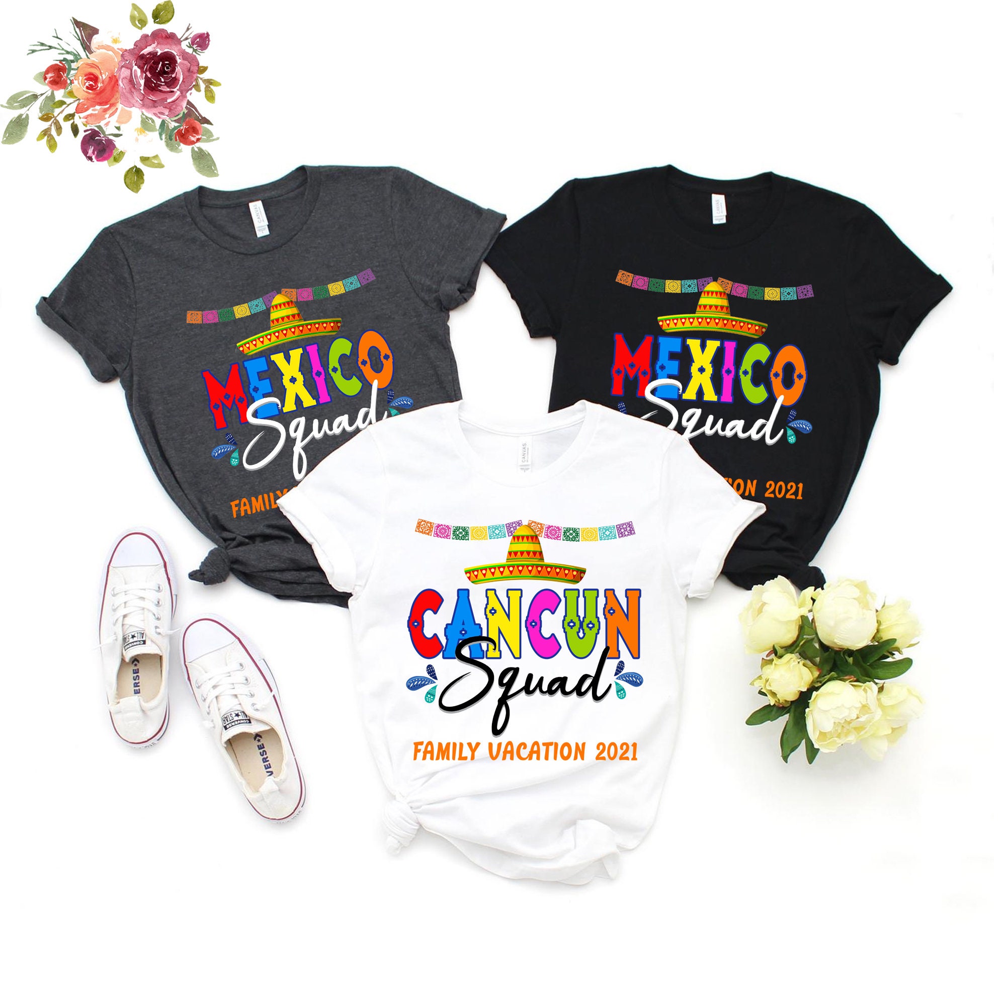 Mexico Vacation Shirt Custom Shirt Family Vacation Shirt Etsy