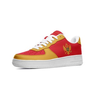 Montenegro Flag Shoes | Montenegro Gifts for Men & Women | Montenegrin Sneakers