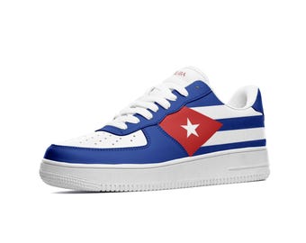 Cuba Sneakers: Custom Shoes with Cuban Flag Design