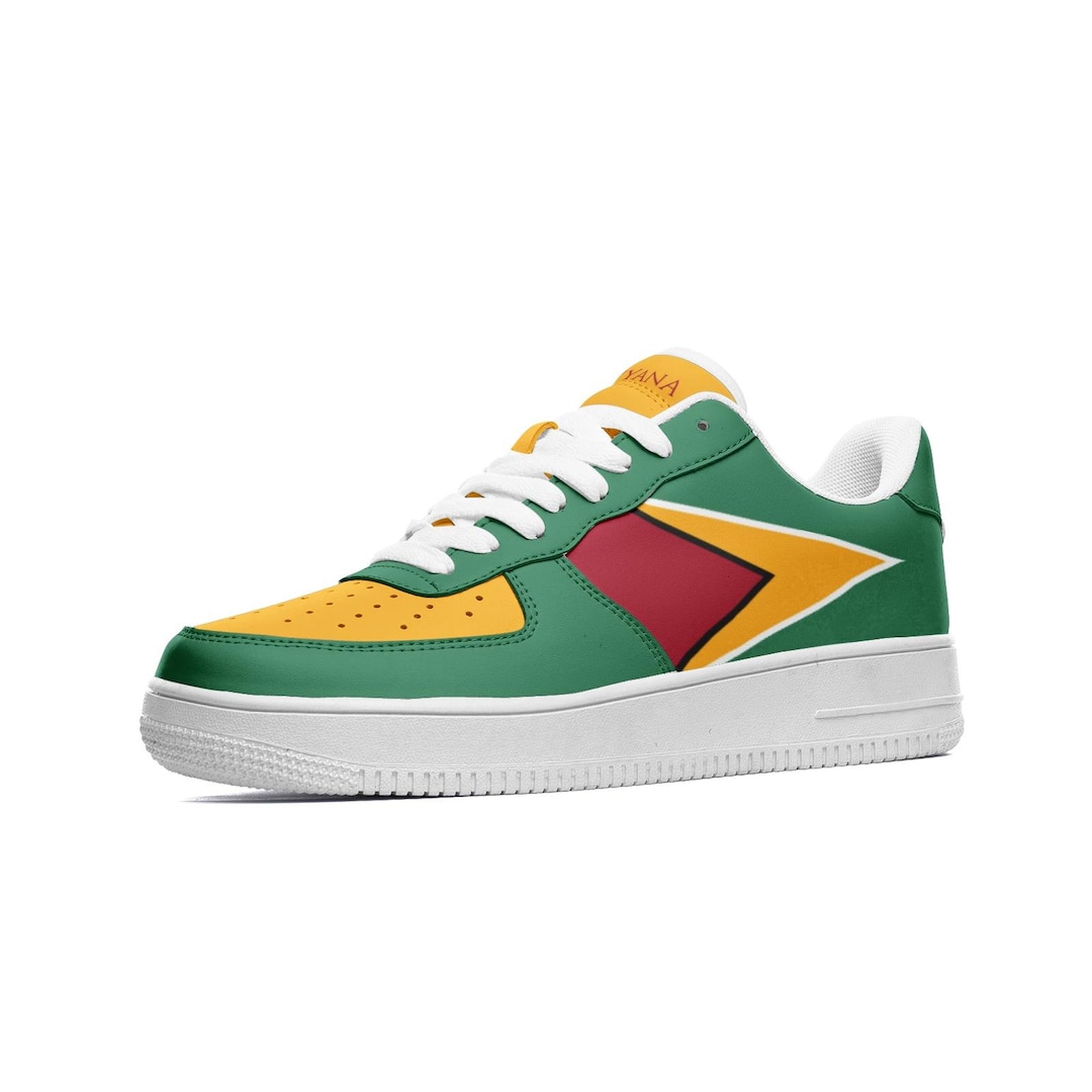 Guyana Shoes for Men & Women | Custom Guyanese Flag Sneakers - Etsy