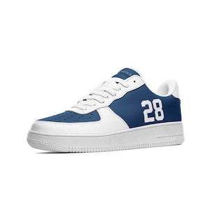 Indianapolis Colts Shoes for Men & Women | Custom Indianapolis Colts Gear - Leather Sneakers