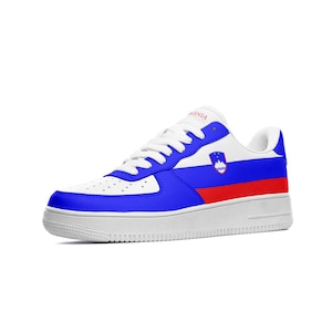 Slovenia Shoes | Slovenia Gifts for Men & Women | Slovenian Flag Sneakers