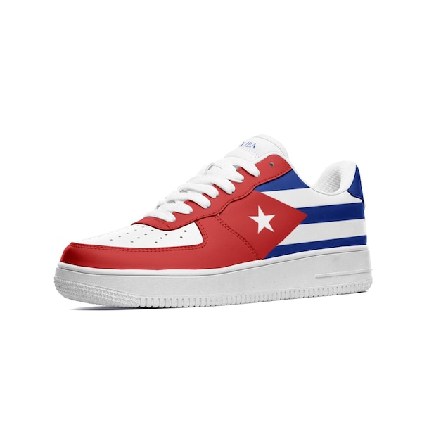 Cuban Flag Shoes | Cuban Gifts for Men & Women | Cuba Native Sneakers