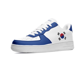 South Korea Soccer Sneakers: Custom Vegan Leather Shoes
