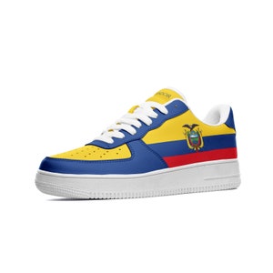 Ecuador Shoes for Men & Women | Ecuador Gifts | Ecuadorian Flag Sneakers