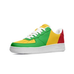 Zapatos con la bandera de Mali para hombres y mujeres / Regalos de Mali para él y para ella