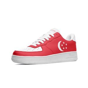 Singapur Sneakers für Herren & Damen | Geschenke für Singapurer | Singapur Flagge Schuhe