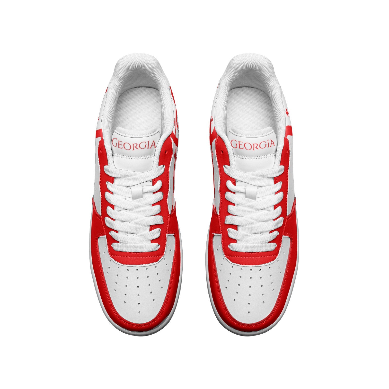 Georgia National Flag Shoes | Georgian Gifts for Men & Women