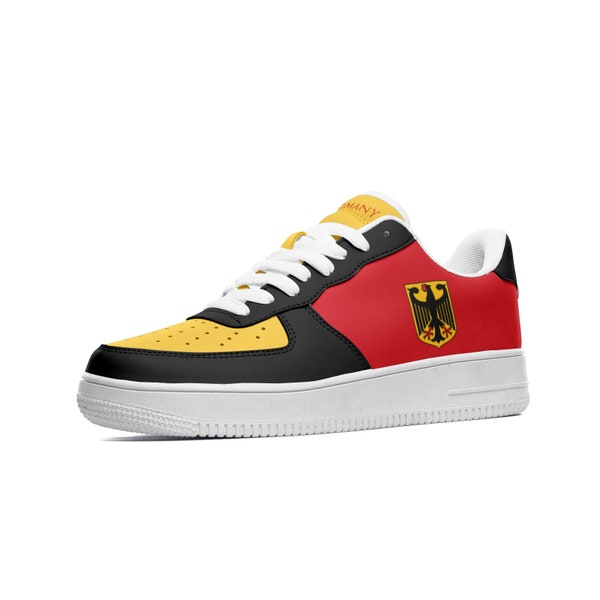 Germany Shoes for Men & Women | Custom German Flag Sneakers | Deutschland Schuhe | German Gifts