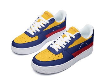 Zapatos de Venezuela para Hombre y Mujer Regalo Bandera de