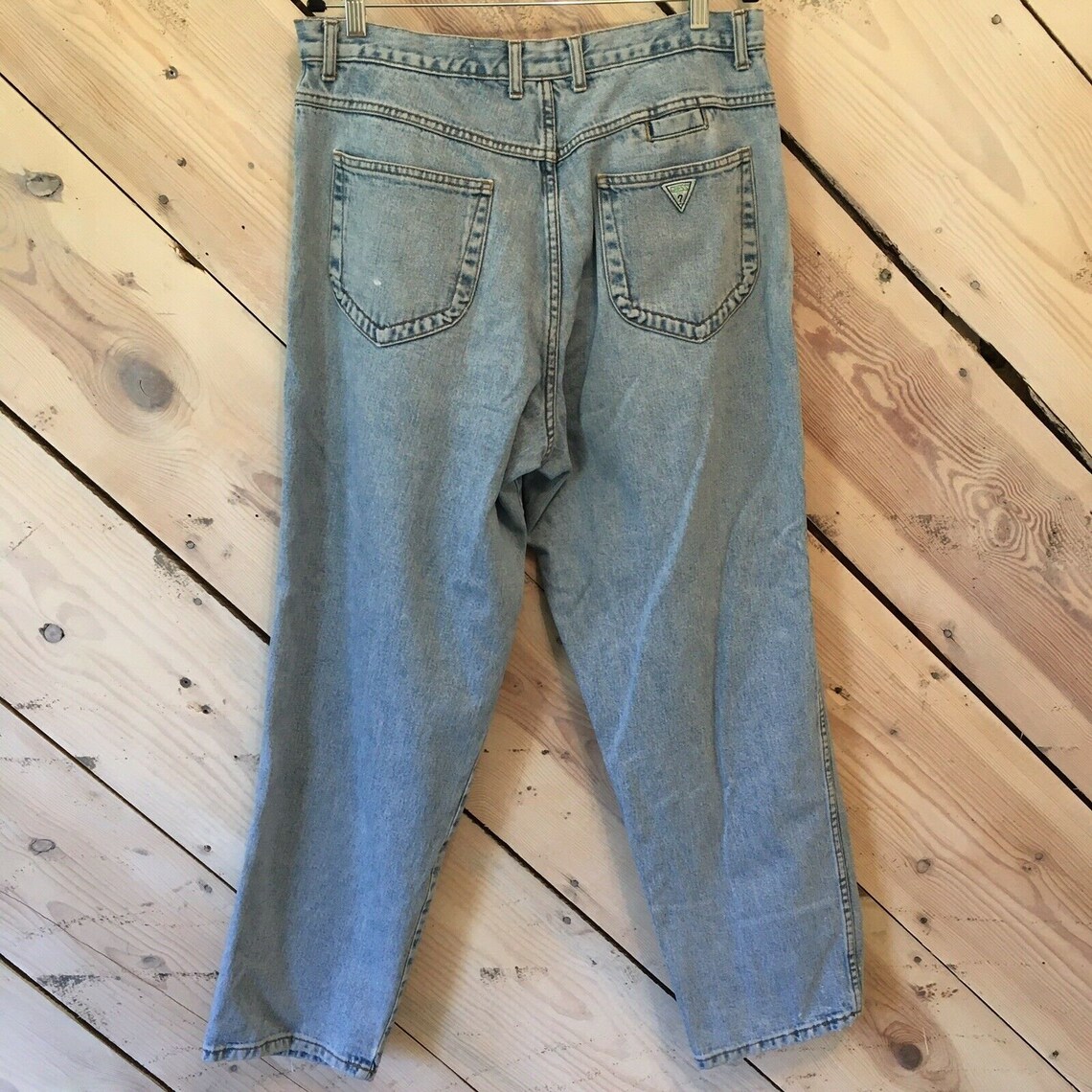 Vintage 80s Guess Jeans Mens Size 36x32 Patch Classic Etsy
