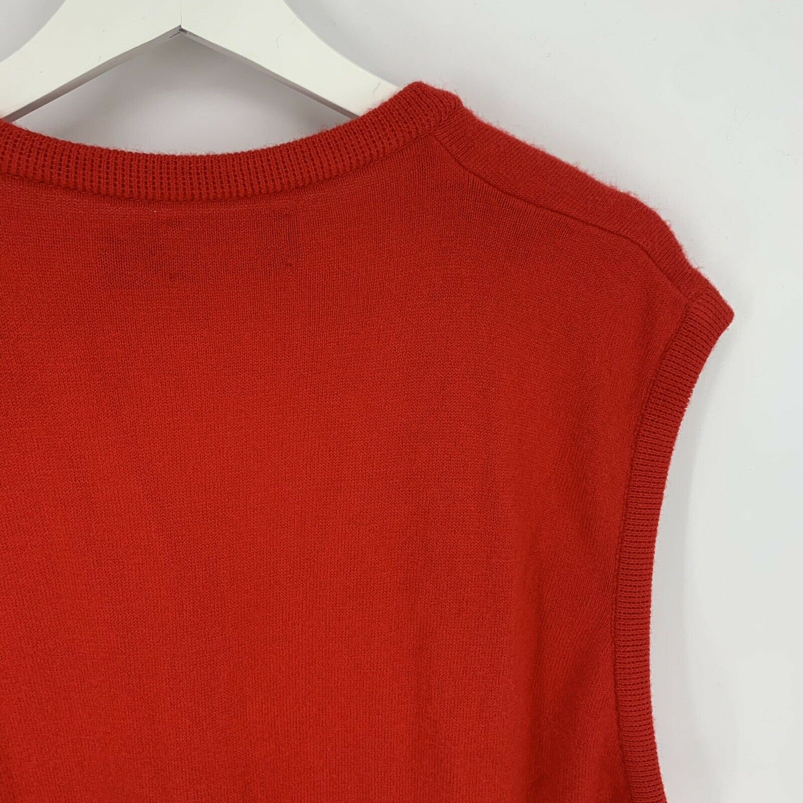 PGA Tour Mens Size XL Golf Sleeveless Sweater Vest Red Made In Etsy