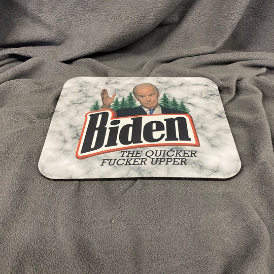 Funny Biden Computer Mouse Pad