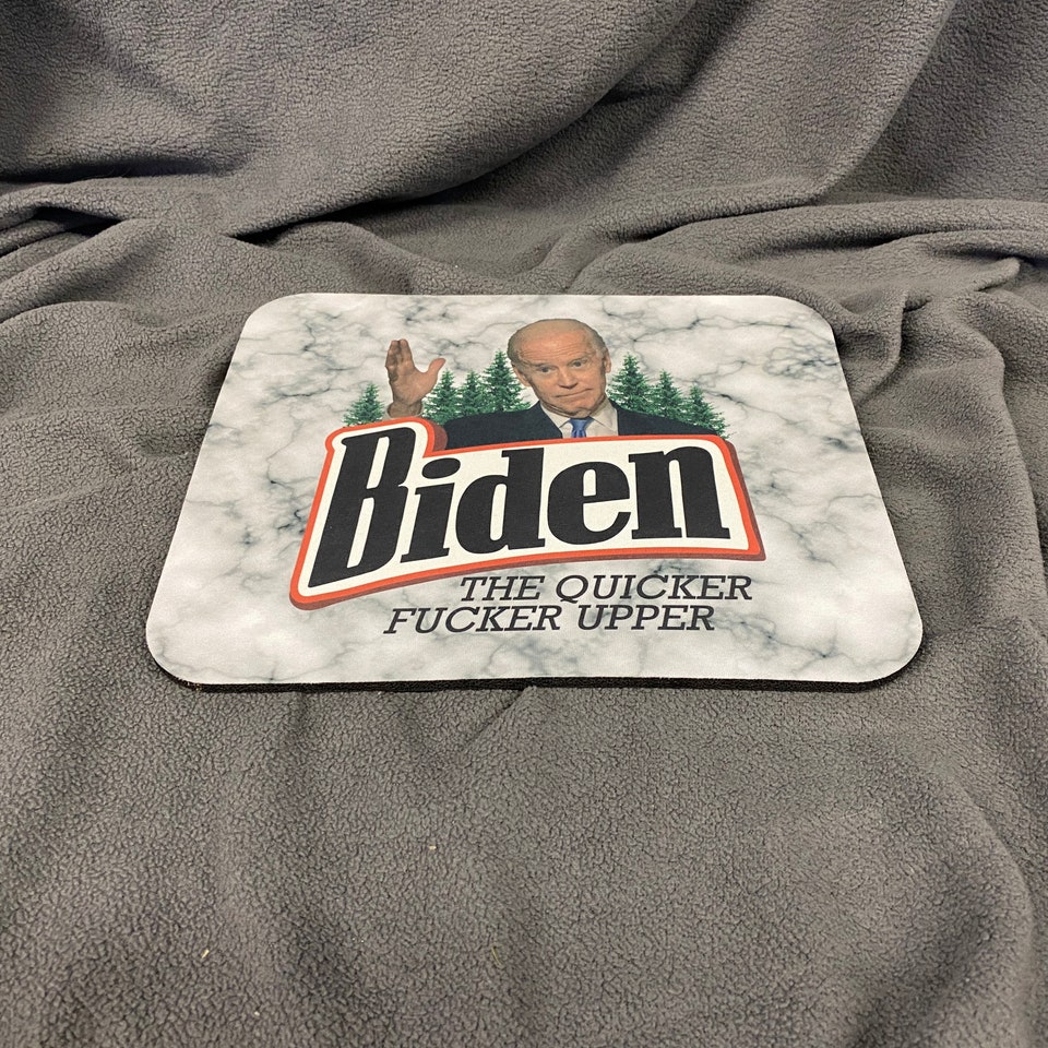 Funny Biden Computer Mouse Pad