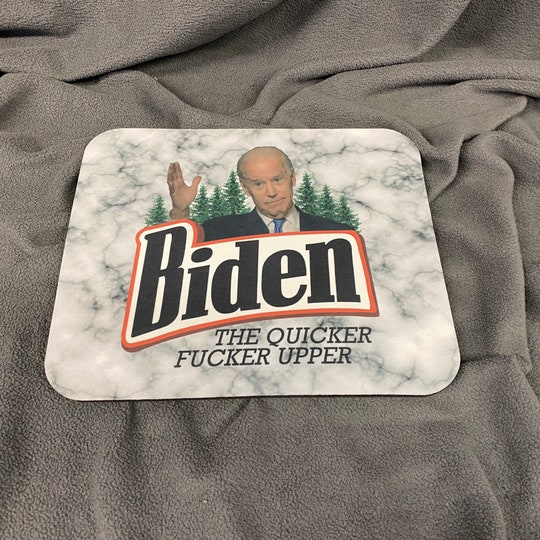 Funny Biden Computer Mouse Pad