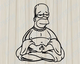 Simpsons Svg Etsy Simpsons Svg Etsy