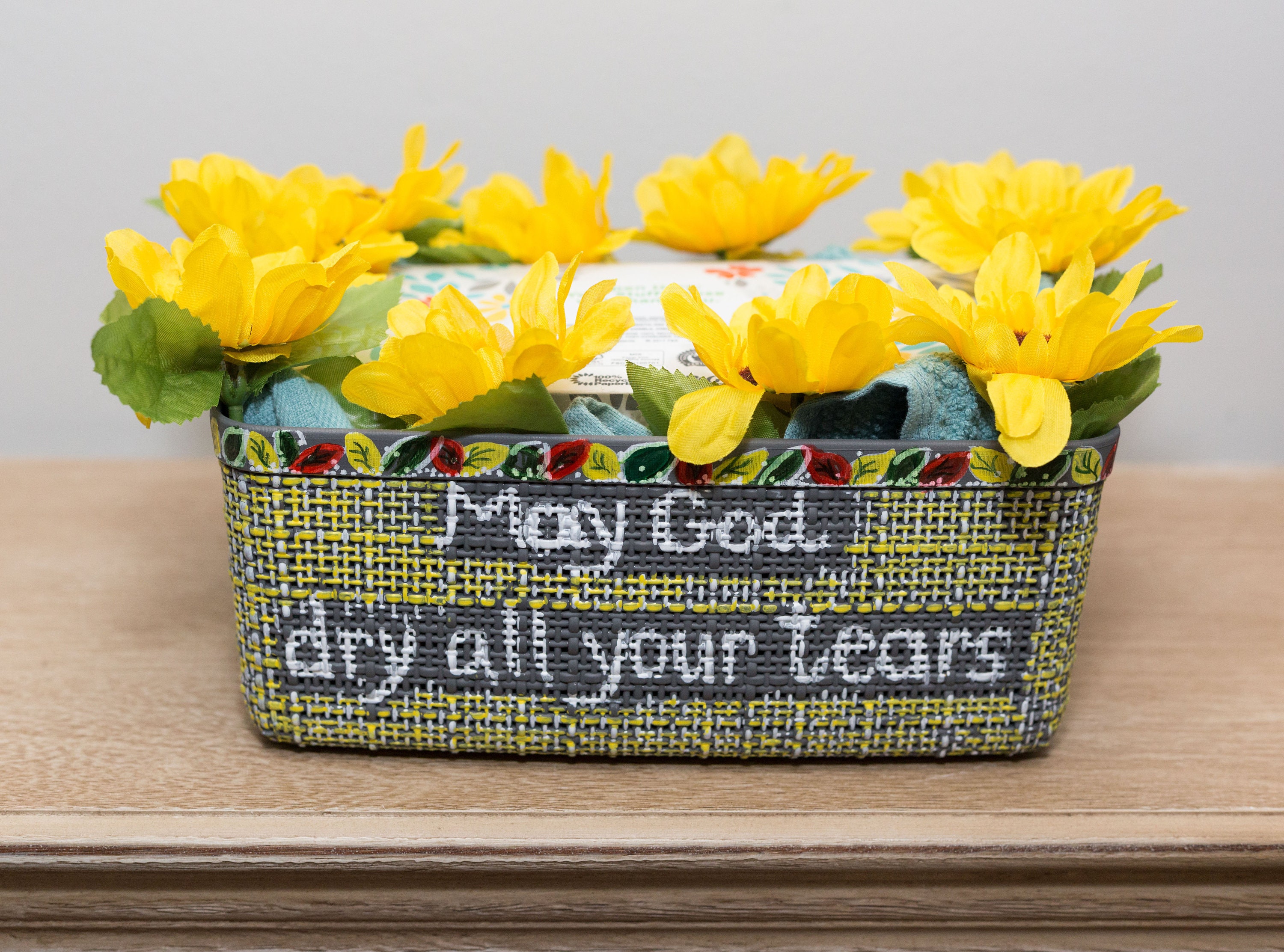 Sympathy Gift Box Funeral Gifts Memorial Gift Tissue Box Etsy