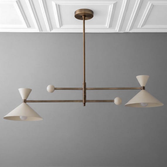 Chandelier Light-Articulating Lamp-Adjustable Lamp-Light Fixture - Model No. 2160