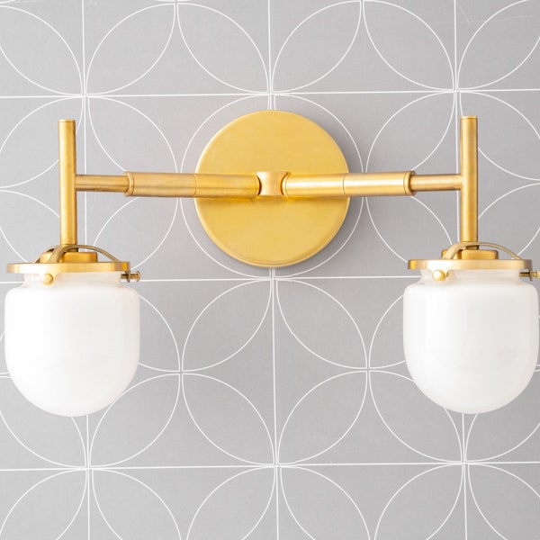 Mid Century Bathroom Vanity Etsy