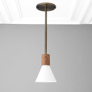 Pendant Lamp - Cone Pendant - Wooden Lamp - Ceiling Light - Model No. 5216