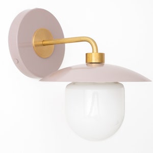 Mauve Sconce - Modern Lighting - Wall Sconce Light - Red Sconce - Wall Lighting - Model No. 7039