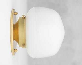 Semi Flush Light - Kitchen Lighting - Bathroom Light - Sconce - Ceiling Light - Model No. 0746