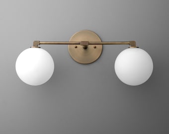 Vanity Light - Vanity Light - Bathroom Light - Brass Vanity Light - Model No. 1150