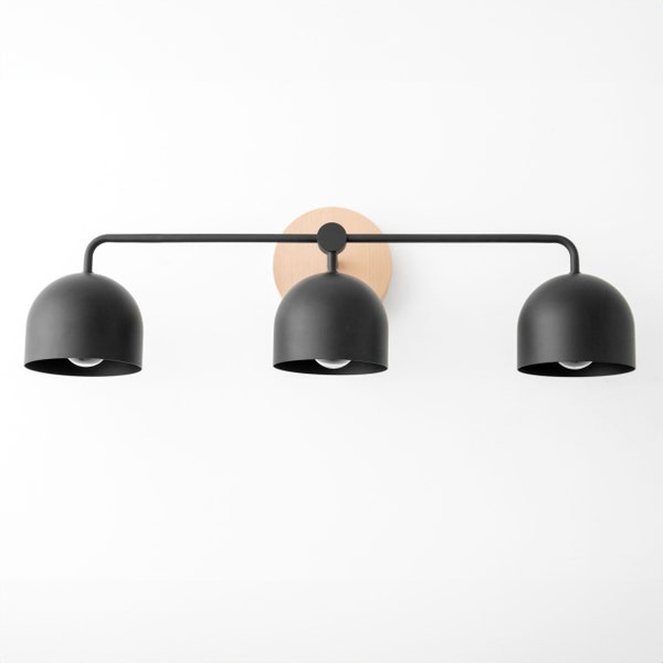 Black Vanity Light Etsy