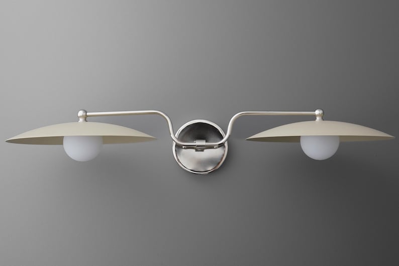 Vanity Light Light-Vanity Light-Bathroom Light-Brass Wall Sconce - Model No. 1110 image 3