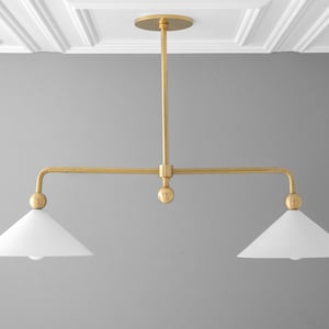 Chandelier Light-Cone Shade Light-Hanging Chandelier-Modern Lighting - Model No. 5301 image 3
