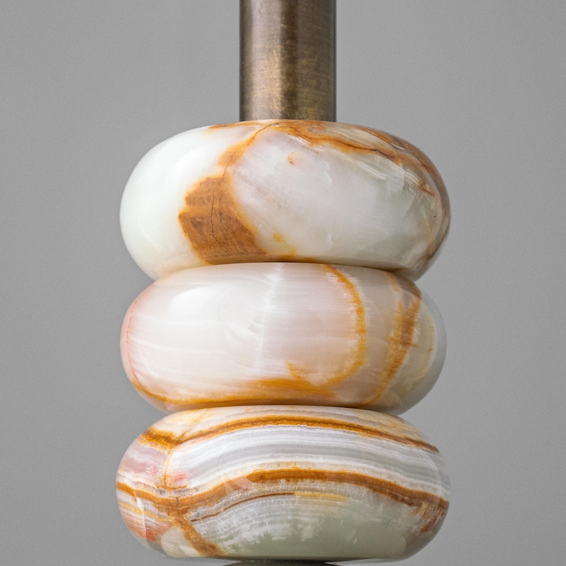 Pendant Light-Marble Pendant Light-Modern Ceiling Lamp - Model No. 9514 image 2