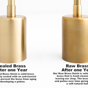 two different types of soap dispensers on a white background
