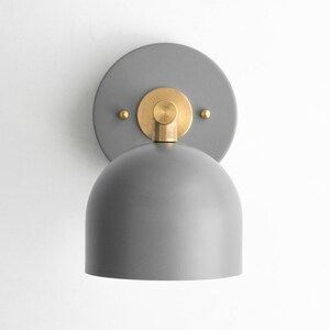 Gray Sconce Modern Farmhouse Wall Sconce Home and Living Accent ...