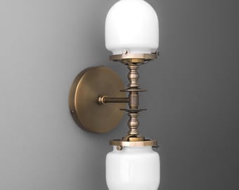 Sconce Light-Vintage Wall Sconce-Farmhouse Sconce-Industrial Sconce - Model No. 6742